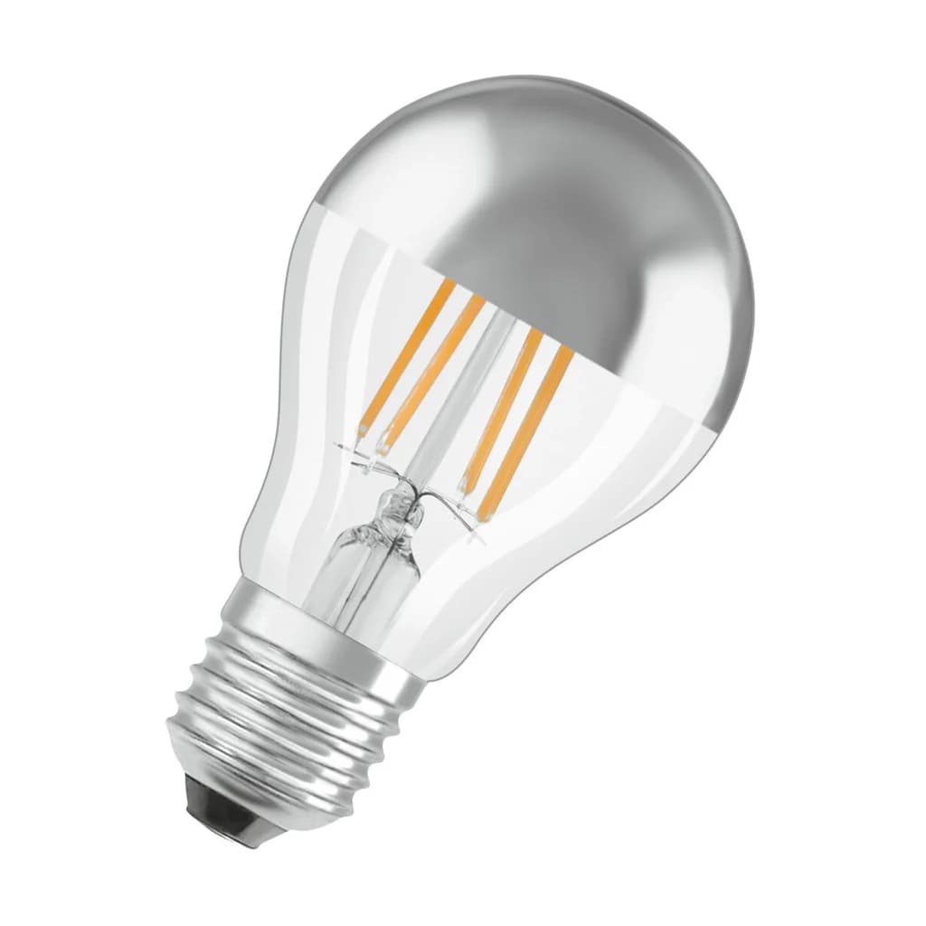 LED Normal 50 Mirror Silver 6,5W 827 E27
