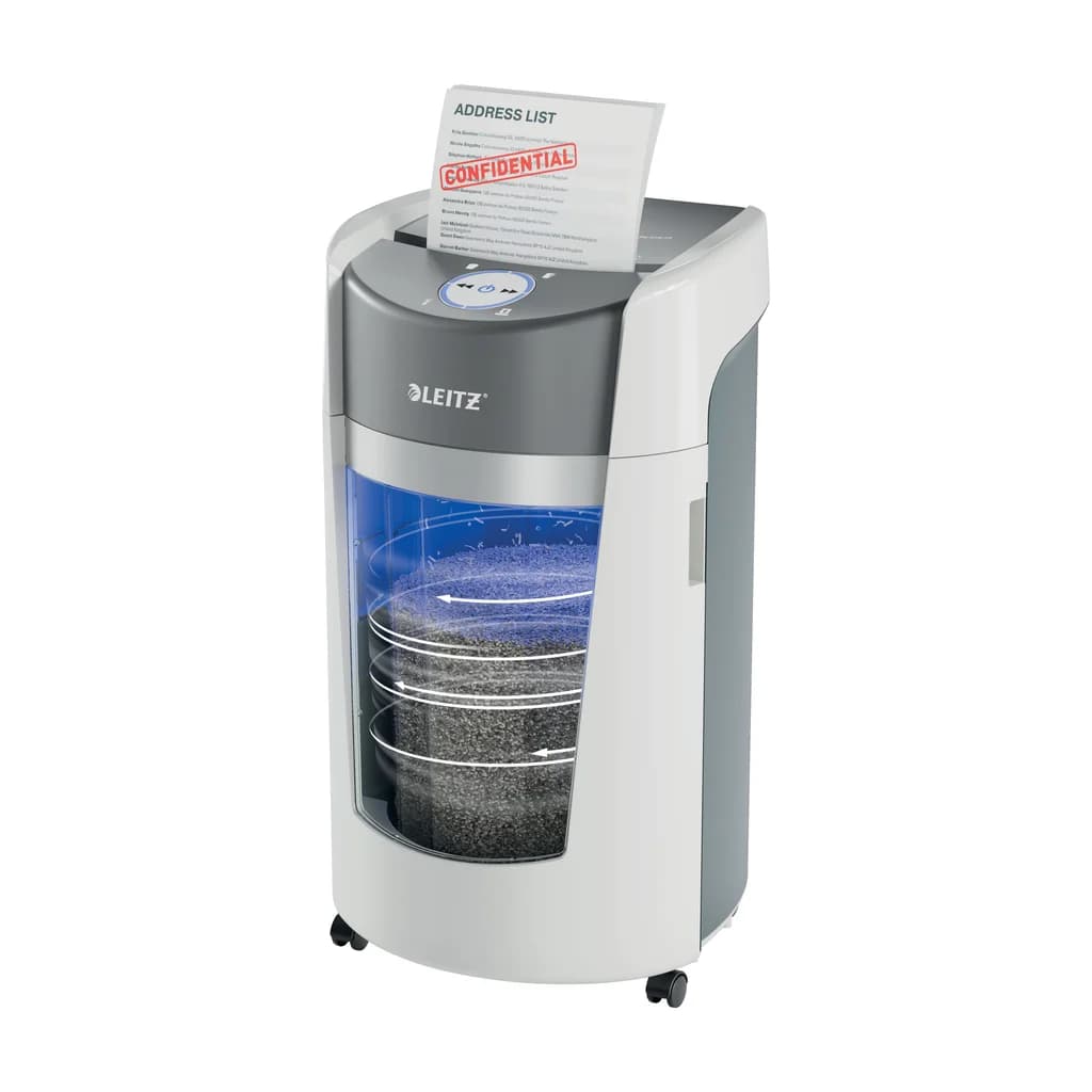 Leitz Dokumentförstörare IQ OptiMax Office P5