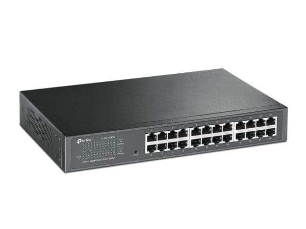 TP-Link JetStream TL-SG1024DE - Switch - 24 x 10/100/1000 - rackmonterbar