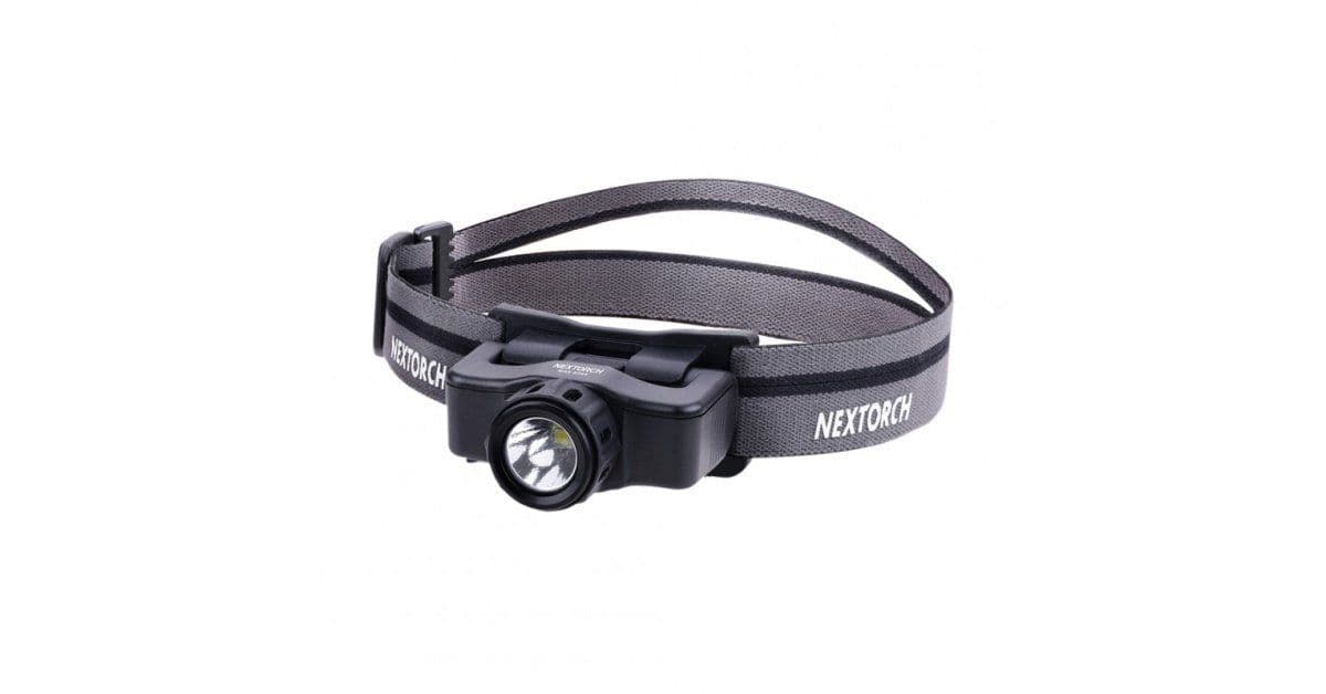 Nextorch pannlampa MaxStar 1200 lm laddningsbar 2600 mAh Li-on