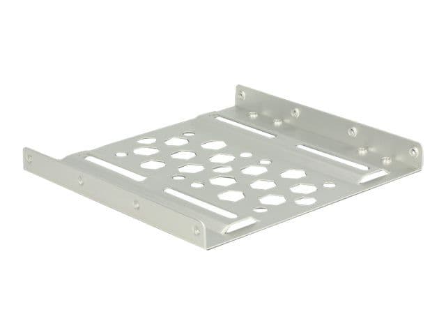 Delock Installation Frame - Adapter för lagringsfack - 3,5 till 2,5 tum - silver