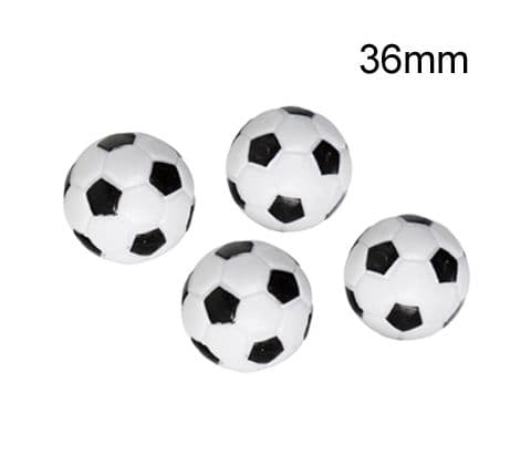 MegaLeg bordsfotboll 36mm bollar, 4 st.
