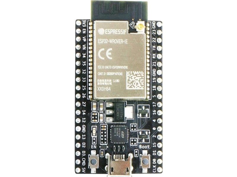 Espressif ESP32-DevKitC-VIE utvecklingskort ESP32-DevKitC-VIE