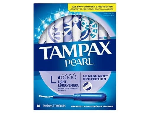 TAMPAX Pearl Light, 18 styck