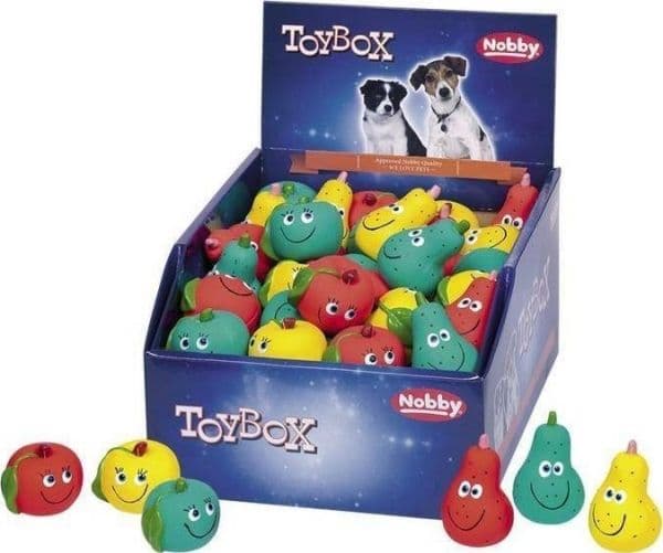 Nobby Nobby Latex Fruktleksak 6cm 623630