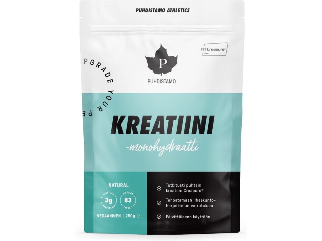 Pudhistamo Athletics Creatine kreatinpulver, 250 g