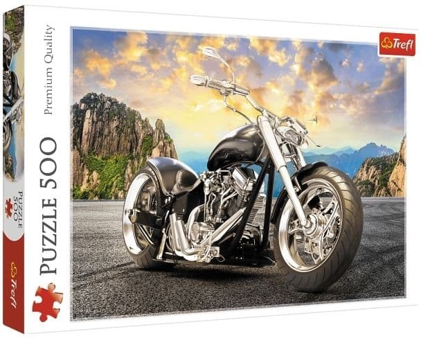 Trefl Black motorcycle, 500 styck, Idrott, 10 Šr