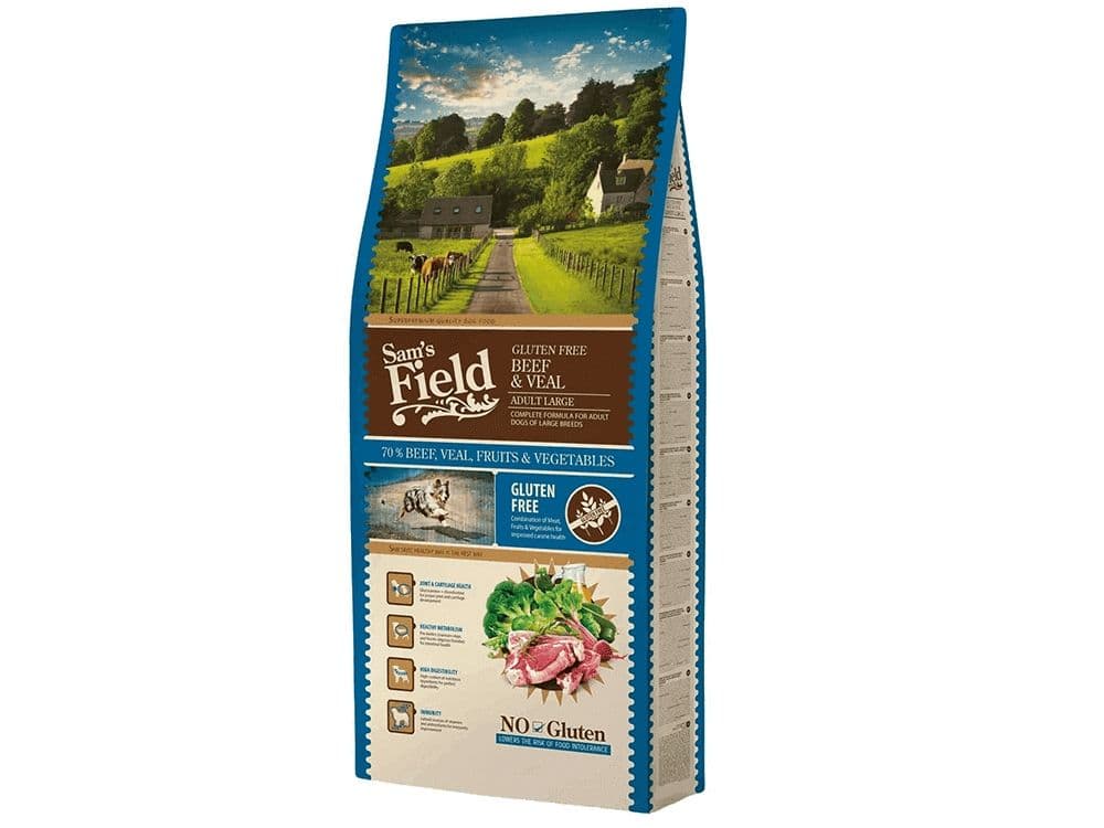 Sams Field Adult Large nöt & kalv 13 kg