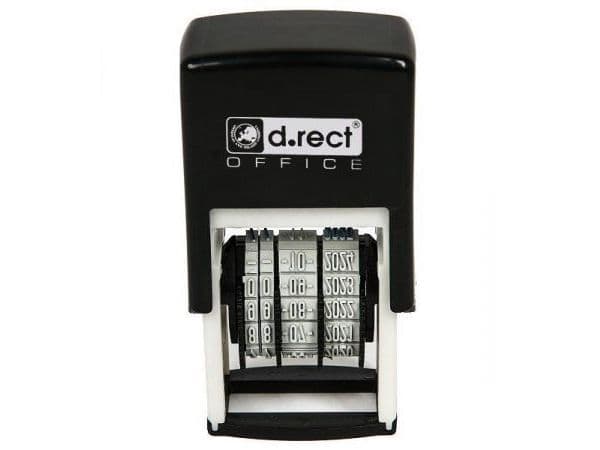 Datumstämpel S510 svart D.RECT