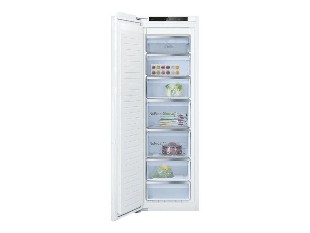 Bosch GIN81VEE0 Serie 4 Integrerad Frys - 177,2 x 55,8 cm - Platt Gångjärn