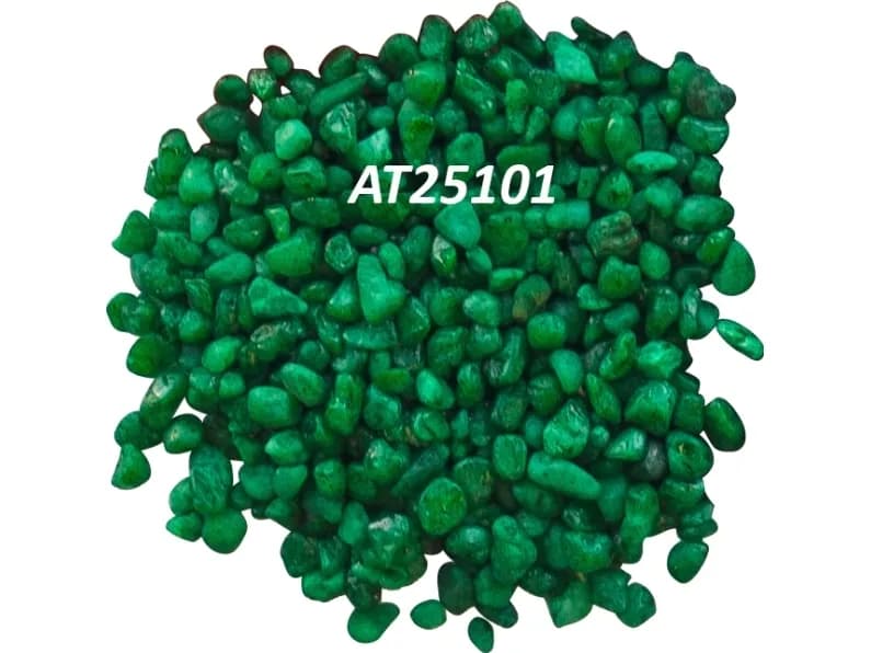 Zumaline Akvastabil Libra, färgad grus 3–5 mm, 1 kg, grön
