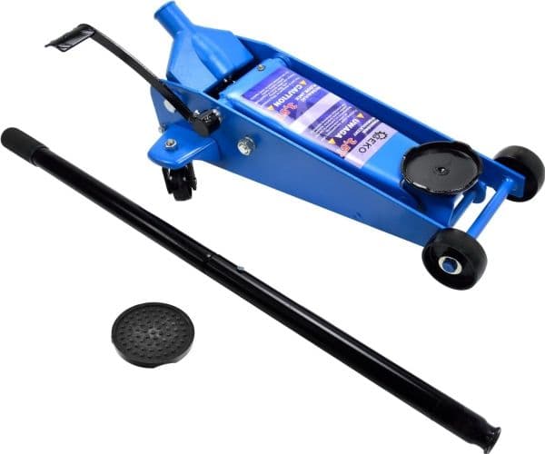 Geko hydraulisk domkraft typ zaba 3,5T med fotpedal (G01063)
