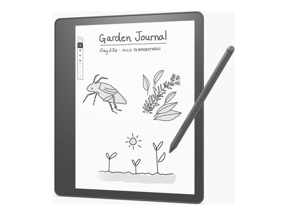 Amazon Kindle Scribe - 1:a generation - eBook-läsare - 16 GB - 10.2" monokrom - pekskärm - Bluetooth, Wi-Fi - volframgrå
