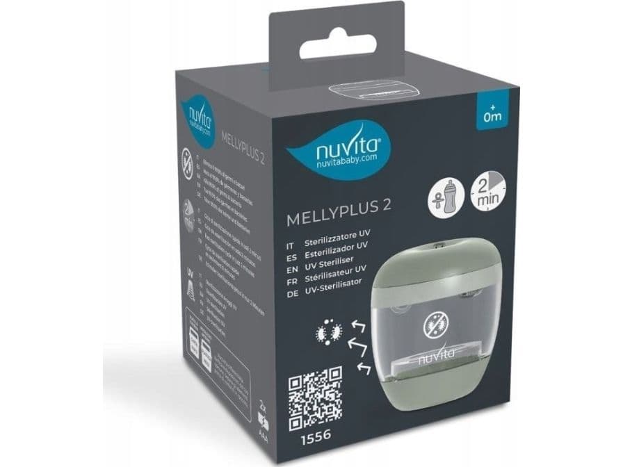 Nuvita UV-sterilisator för nappflaskor och nappar, Sage Green