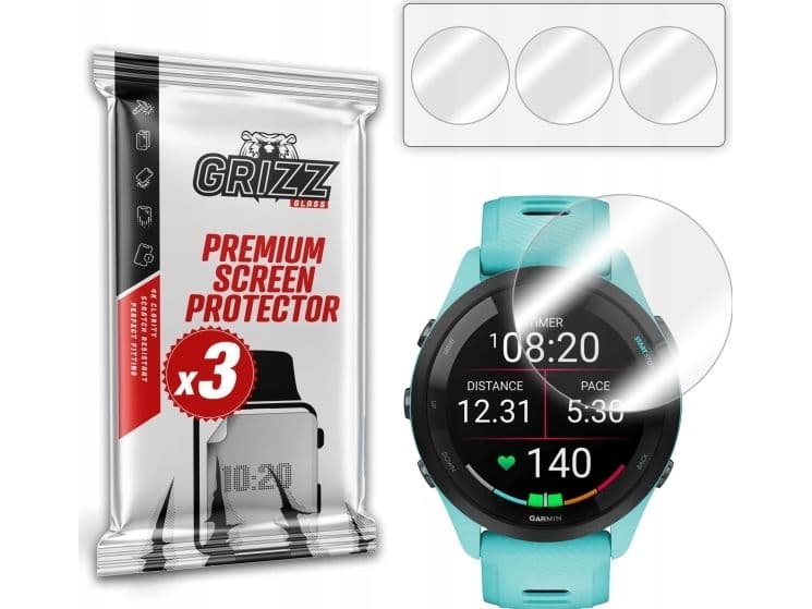 Hydrogel film GrizzGlass Hydrofilm för Garmin Forerunner 265 46 mm