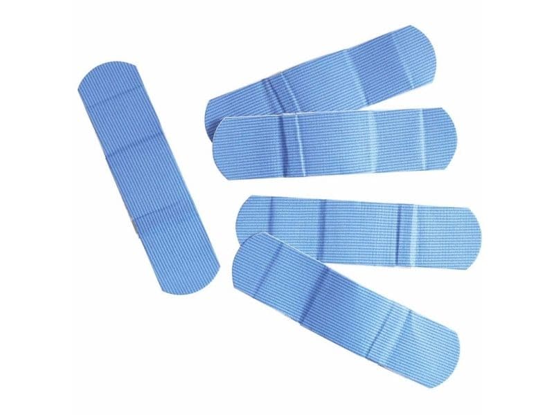 Plåster Detectable single pack LD-PE blå förpackning 100 st