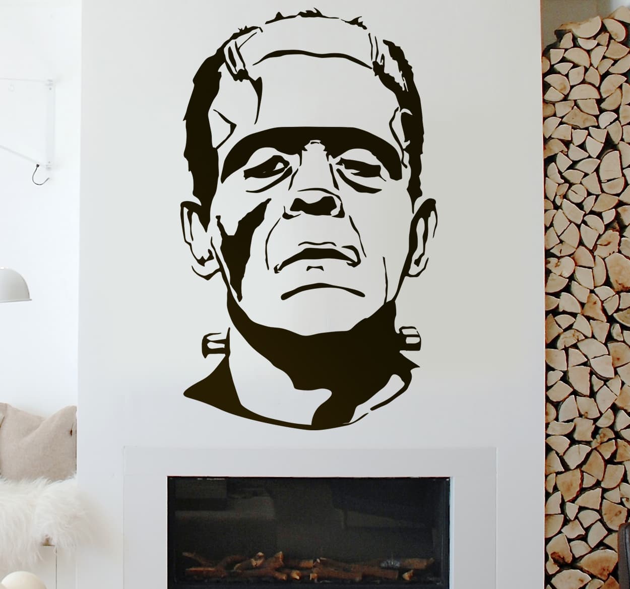 Frankenstein hemmabio klistermärke