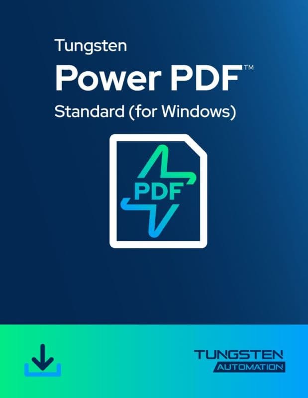 Tungsten Power PDF Standard 2025.3