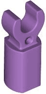 LEGO Technic Holder Ø3.2 W. Tube Ø3.2 Hole Medium Lavender 6510323-T0908