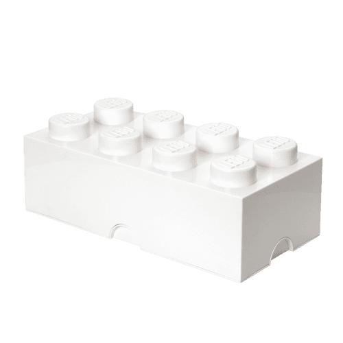 LEGO Förvaringslåda, 8 Vit 40041735