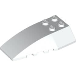 LEGO Brick 4x6 W. Bow/Angle Vit 4179869-R1481