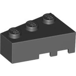 LEGO Left Roof Tile 2x3 Svart 4527766-B2626