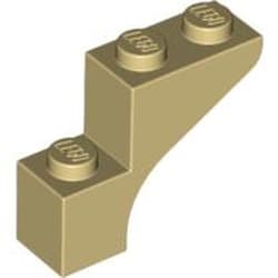 LEGO Brick W. Bow 1x3x2 Beige B3821-4579306