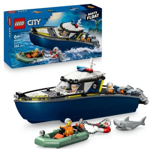 LEGO City Polisens båtjakt 60456
