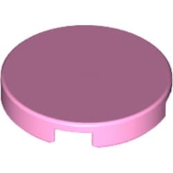 LEGO Round Flat Tile  2x2 Rosa R1595-6092768