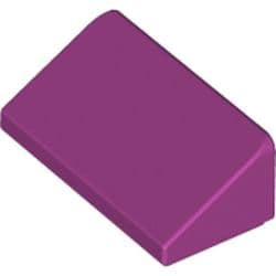 LEGO Roof Tile 1x2x2/3 ABS Magenta B3395-6215168