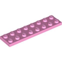 LEGO Plate 2x8 Rosa B3373-6252555