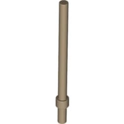 LEGO Stick 6M W. Flange Mörkbeige T0779-6254772