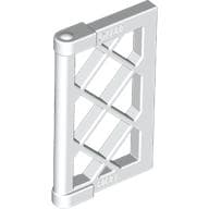 LEGO Fönster Lattic 1/2 För Ram 1x4x3 Vit 6316757-R0364