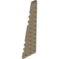 LEGO Left Plate 3x12 Mörkbeige 6310956-B0587
