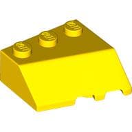 LEGO Left Roof Tile 3x3 Gul B3516-6518938