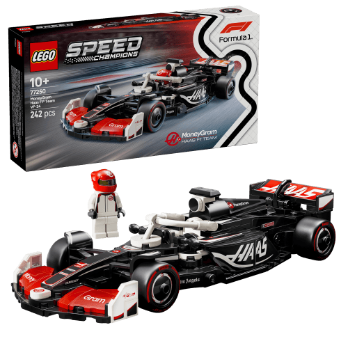 LEGO Speed Champions MoneyGram Haas F1 Team VF 24 racerbil 77250