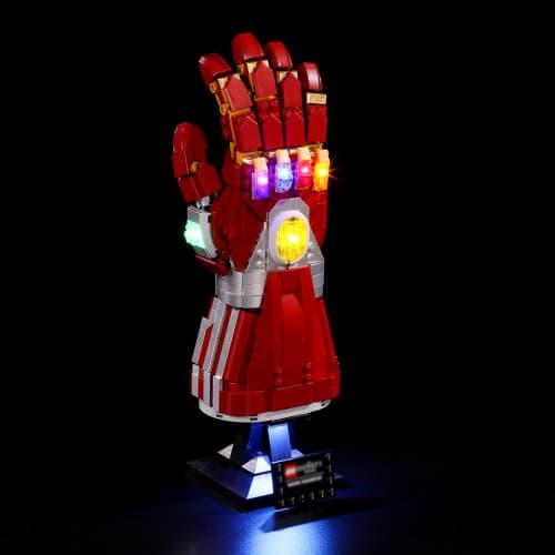 Belysning till 76223 Super Heroes Nanohandsken LGK542