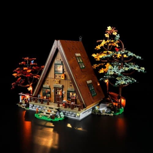 Belysning till Ideas A-frame-stuga 21338 LGK566