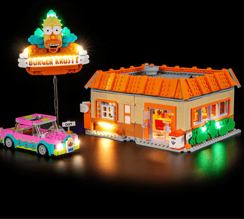 Belysning till Icons The Simpsons Krustyburgare 10352 LGK759
