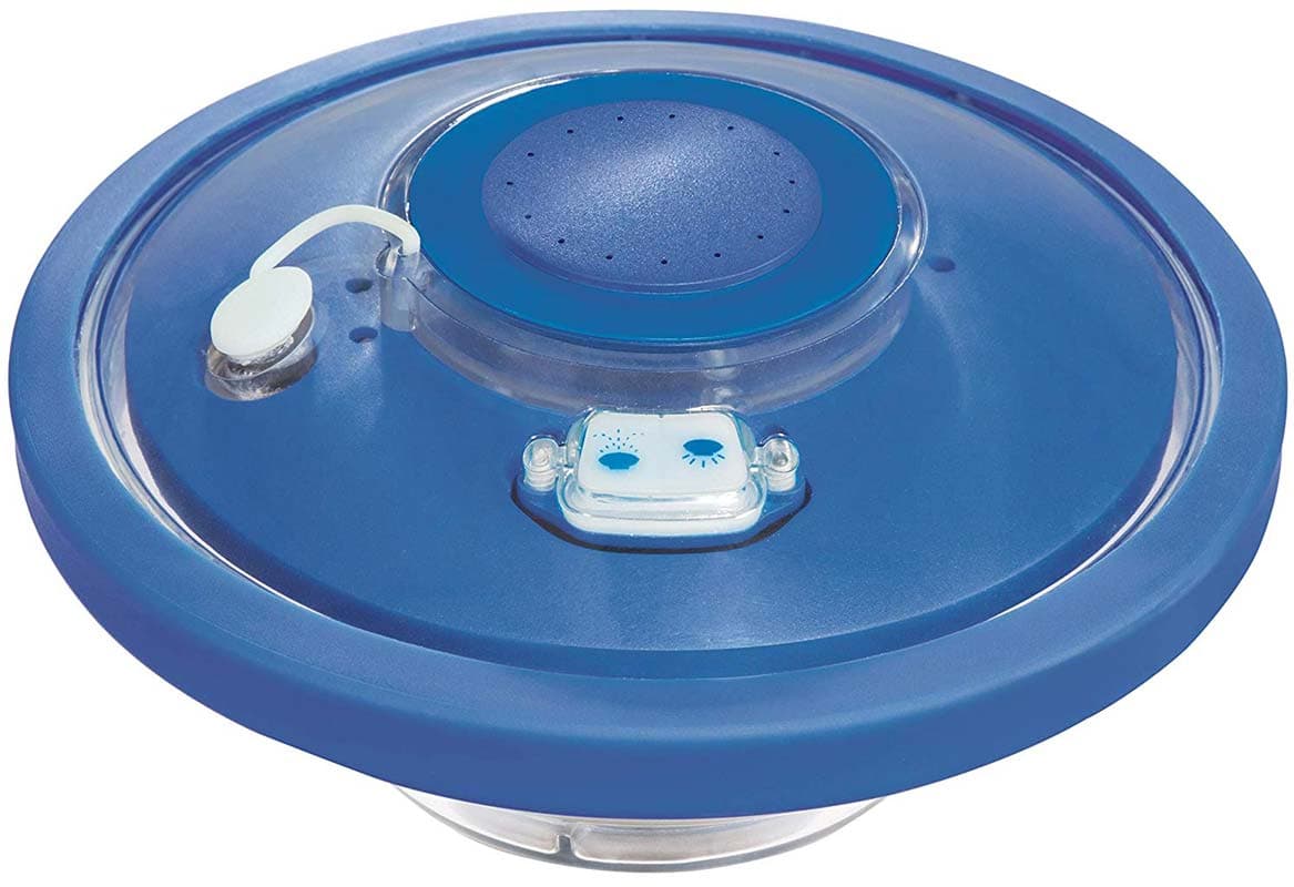 Flytande LED-lampa/fontän för pool