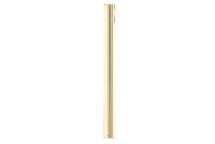 Hobby - Glaspärla Guld Rör - 30x2,5mm