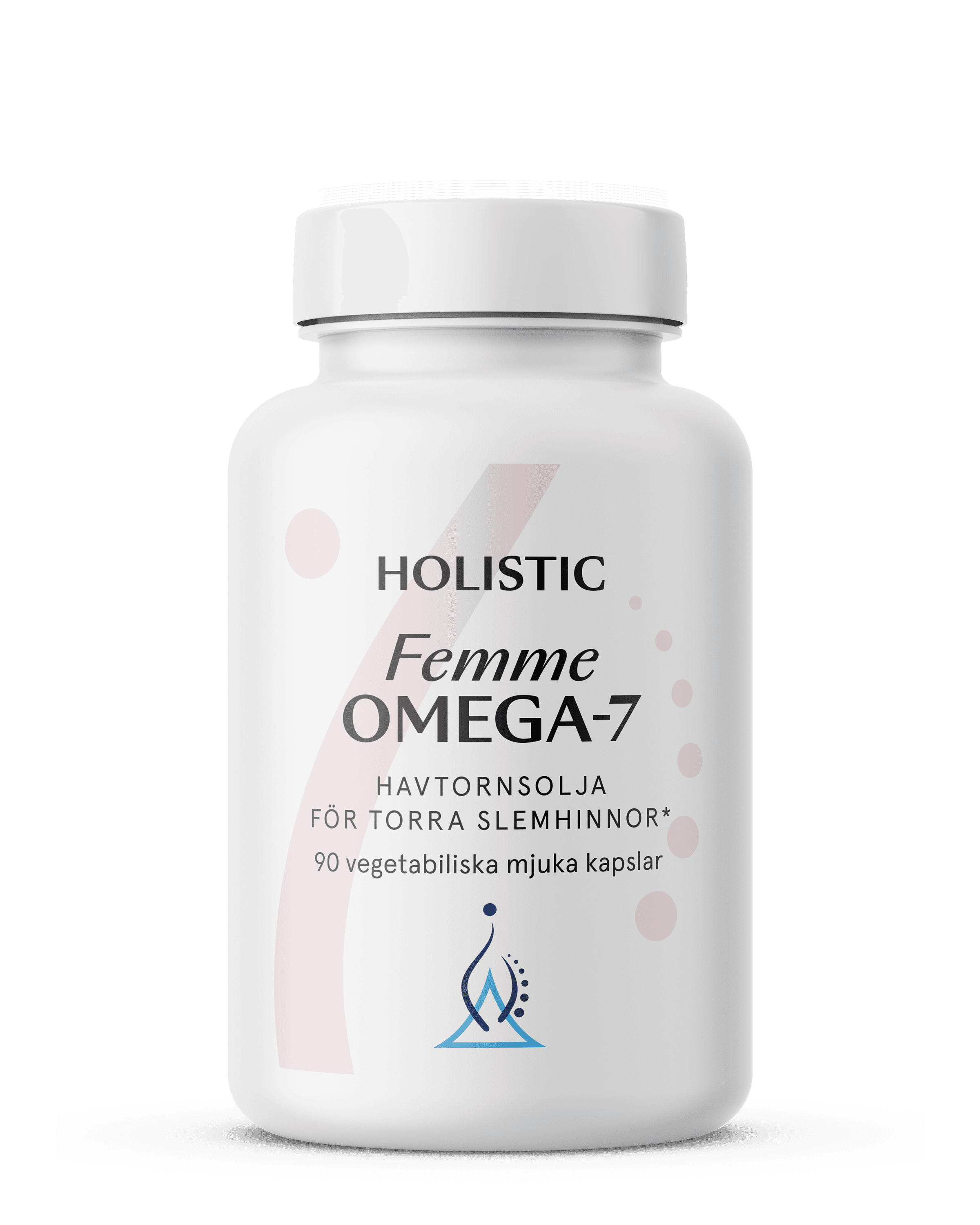 Holistic Femme Omega-7 havtornsolja, 90 kapslar