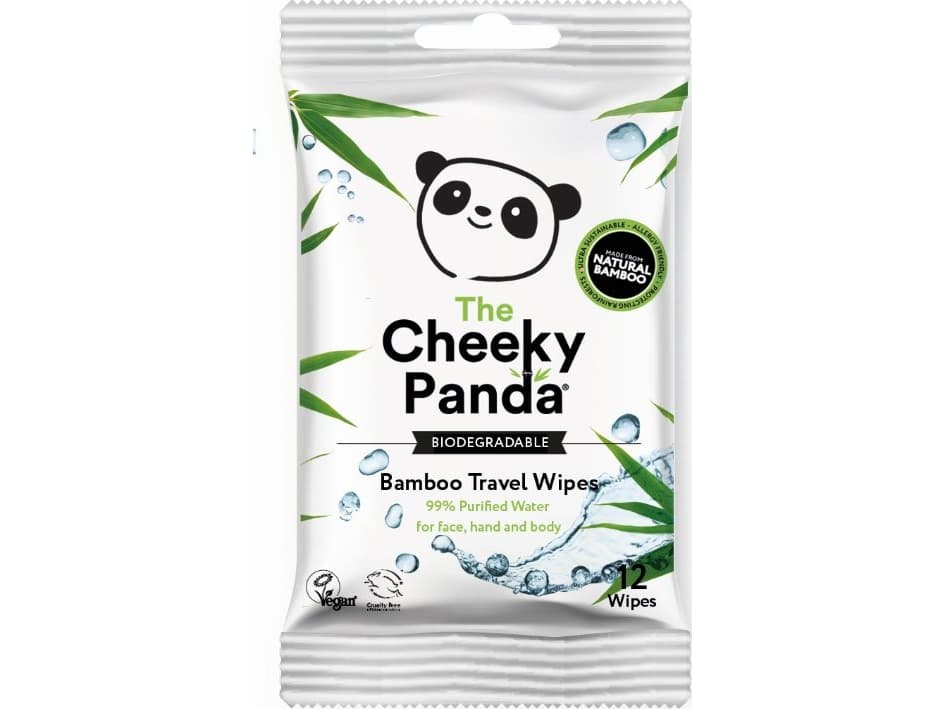 Cheeky Panda bambunäsdukar för barn Mini 12 st.