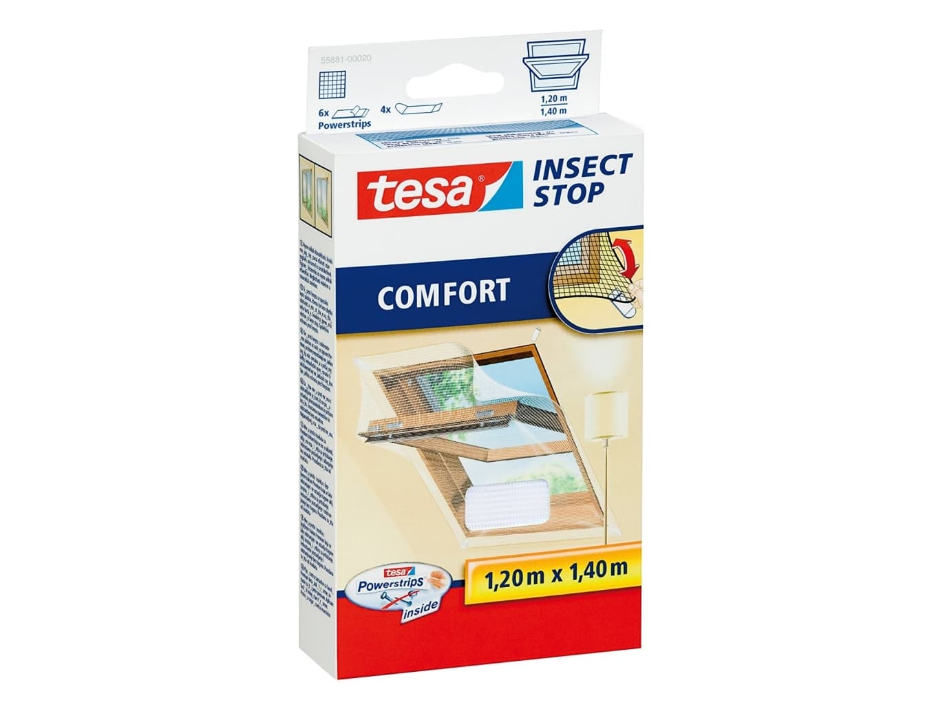 TESA 55881, 1200 mm, 1400 mm, Vit
