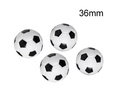 MegaLeg bordsfotboll 36mm bollar, 4 st.