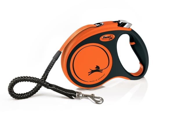 flexi Xtreme line, band, M: 5m &lt  35 kg, orange