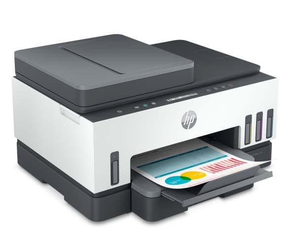 HP Smart Tank 7305 All-in-One - Multifunktionsskrivare - färg - bläckstråle - påfyllbar - Letter A (216 x 279 mm)/A4 (210 x 297 mm) (original) -