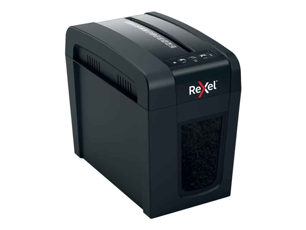 Rexel Secure X6-SL - Dokumentförstörare - dubbelskärning - 4 x 40 mm - P-4