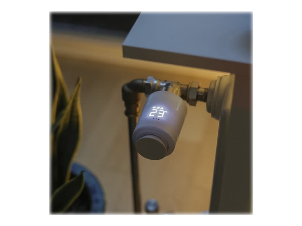 Hama Heating Control - Värmekontrollsystem - trådlös - ZigBee, Wi-Fi - vit