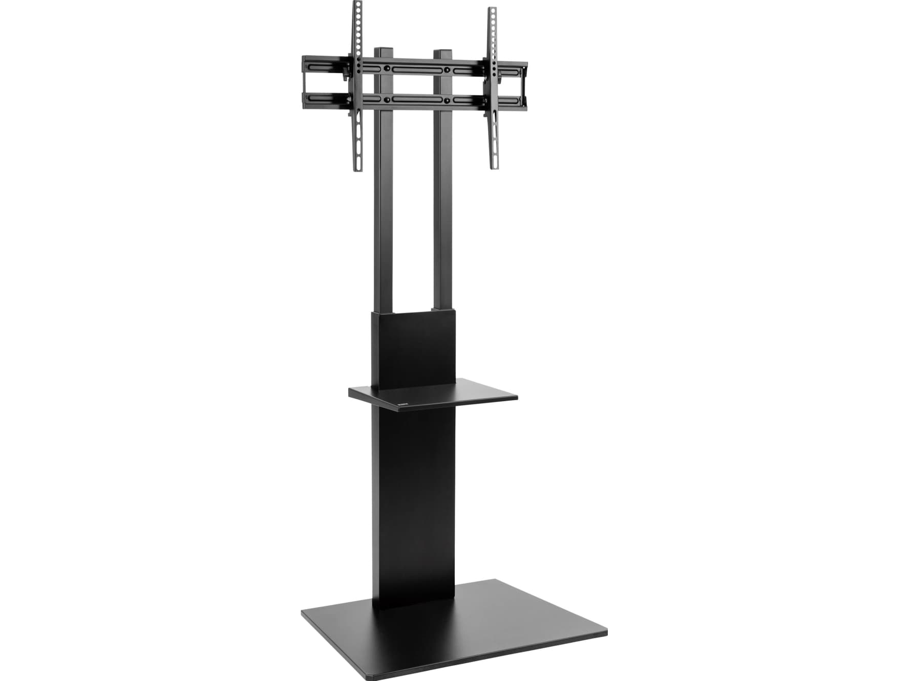 SpeaKa Professional SP-TVS-500, 2,03 m (80), 200 x 200 mm, 600 x 400 mm, -10 - 7°, Stål, Svart